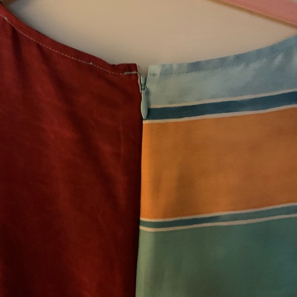 Multi Color Mini Dress - Picture 3 of 4